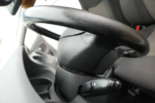 Q626 Seat Ibiza 6L 3-Speichen Lenkrad Airbag schwarz karbonschwarz Sportlenkrad (169255)