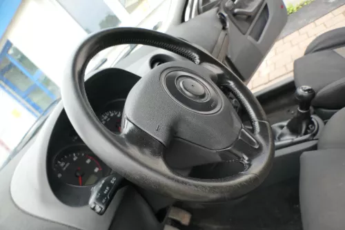 Q626 Seat Ibiza 6L 3-Speichen Lenkrad Airbag schwarz karbonschwarz Sportlenkrad (169255)