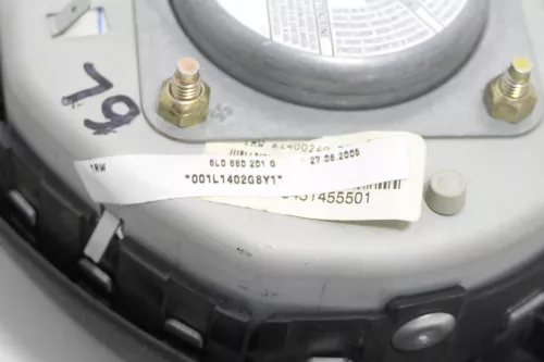 6L0880201G Seat Ibiza 6L 3-Speichen Airbag schwarz für Sportlenkrad Lenkrad (171028)