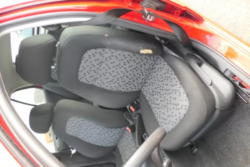 Q718 Skoda Fabia 6Y Sitz vorne links Fahrersitz Sitze vorn (171957)