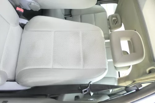Q781 Audi A2 8Z Sitz vorne links Fahrersitz swing dunkelgrau (175294)