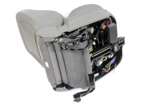 Q845 A6 4B Sitz vorne links Fahrersitz Ledersitz Leder grau swing Buffalino (178193)