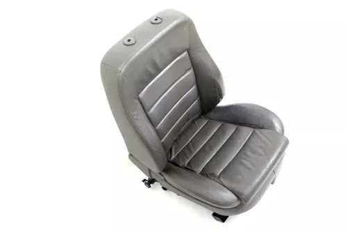 Q845 A6 4B Sitz vorne links Fahrersitz Ledersitz Leder grau swing Buffalino (178193)