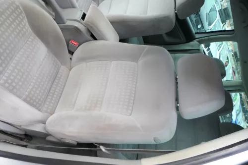 Q862 VW Passat 3BG 3B Sitz vorne links Fahrersitz Velour grau (178928)