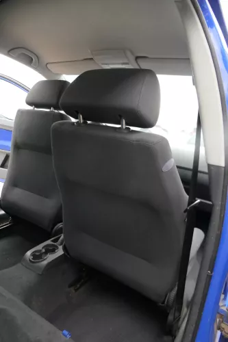 Q963 VW Polo 9N3 9N vorne links Sitz Fahrersitz 4/5-Türer - SHZ Sitzheizung blau (182738)