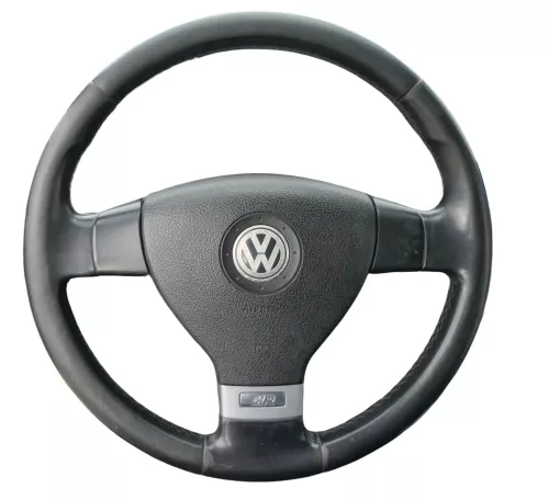 Q985 VW Touran Golf 5 Lenkrad 3 Speichen Lederlenkrad R-Line Rline