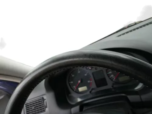 Q1034 VW Golf 4 Bora Lenkrad 3 Speichen Leder Lederlenkrad 1J0419091AE (185738)