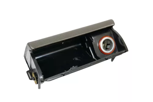 VW Passat 3B 3BG Mittelkonsole Verkleidung Aschenbecher Dekor netzoptik braun (200857)