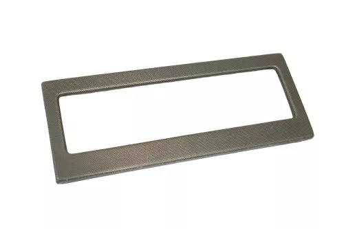 VW Passat 3B 3BG Mittelkonsole Verkleidung Aschenbecher Dekor netzoptik braun (200857)