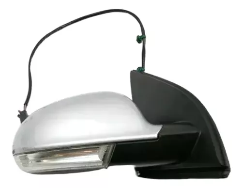 VW Golf 5 1K elektrischer Spiegel Außenspiegel rechts mit Blinker silber LA7W m (128576)