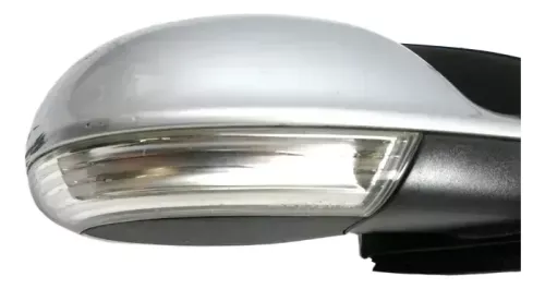 VW Golf 5 1K elektrischer Spiegel Außenspiegel rechts mit Blinker silber LA7W m (128576)