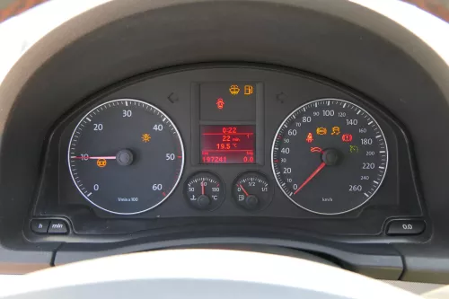 VW Golf 5 1K 5M Plus Tacho Tachometer Kombiinstrument 1K0920863B 1.9 TDI 195TKM (128811)