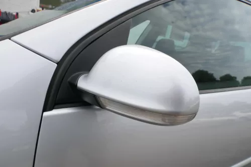 Golf 5 1K elektrischer Spiegel Außenspiegel links mit Blinker silber LA7W Glas