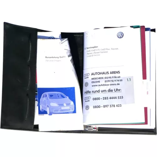 VW Golf 5 1K Bordbuch Bordmappe Bedienungsanleitung Anleitung Beschreibung (201734)