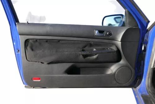 1x Golf 4 Bora Türverkleidung Verkleidung Tür vorne links 2/3-Türer schwarz Grif (201746)