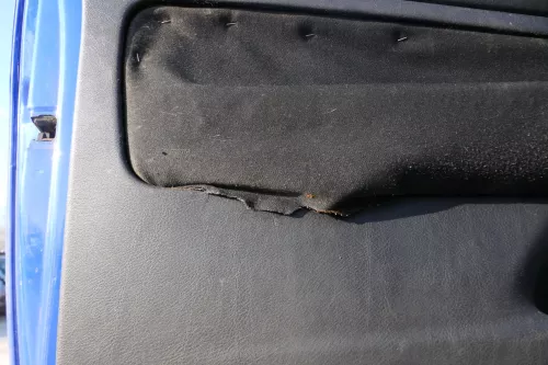 1x Golf 4 Bora Türverkleidung Verkleidung Tür vorne links 2/3-Türer schwarz Grif (201746)