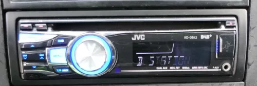 VW Golf 4 Bora T5 T4 Radio JVC KD-DB42 DAB+ MP3 USB WMA CD Player F-AUX (201752)