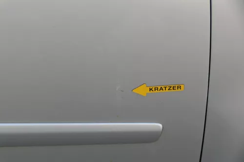 VW Polo 9N 9N3 Tür vorne rechts Beifahrertür 4/5-Türer grau silber LA7W ohneAnba (201778)