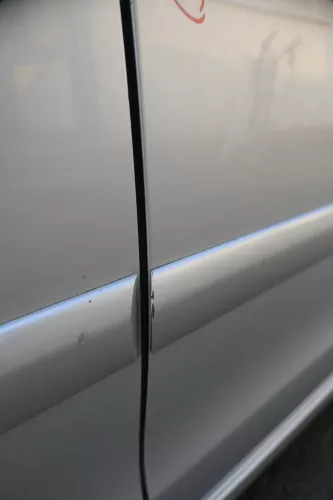 VW Polo 9N 9N3 Tür vorne rechts Beifahrertür 4/5-Türer grau silber LA7W ohneAnba (201778)