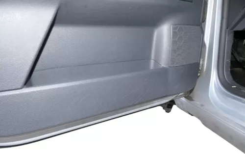 1x VW Polo 9N 9N3 Türverkleidung Verkleidung Tür vorne links  4/5-Türer dunkel (201780)