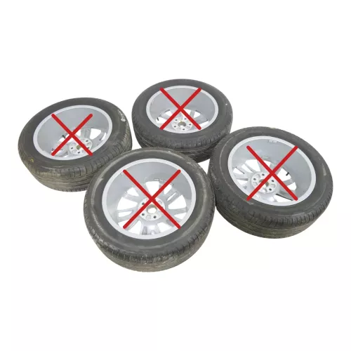 4x Reifen Bridgestone 6,5mm 215/55 R17 94V Sommerreifen (201839)
