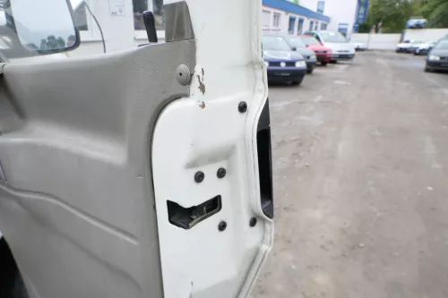 VW T4 Tür vorne rechts weiß R902 Beifahrertür Caravelle 7D0831056C ohneAnbauteil (177129)