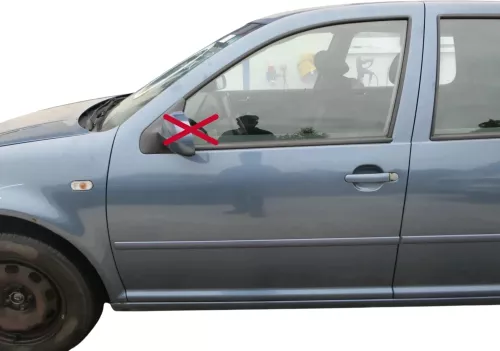 VW Golf 4 Bora Tür vorne links Fahrertür 4/5-Türer & Kombi blau LD5X -ohneAnbaut