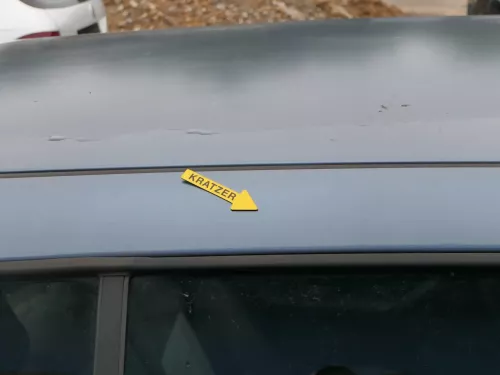 VW Golf 4 Limousine Tür hinten rechts blau LD5X (KEINkombi) ohne Anbauteile (201860)