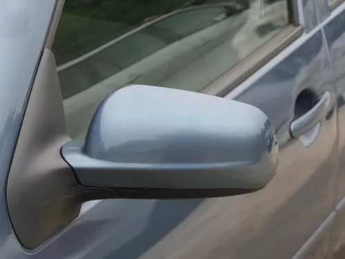 VW Golf 4 Bora elektrischer Spiegel vorne links Außenspiegel blau LD5X & Glas (201863)