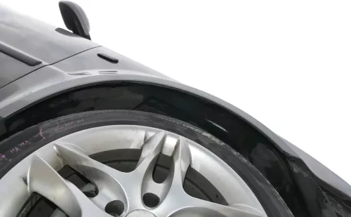 VW Passat 3BG 3B6 Kotflügel vorne rechts grau LD7W (Blinkerloch) (201880)