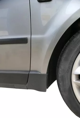 VW Passat 3BG 3B6 Kotflügel vorne rechts grau LD7W (Blinkerloch) (201880)