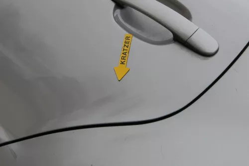 VW Passat 3B 3BG Kombi Variant Tür hinten links grau LD7W + Scheibe (201886)