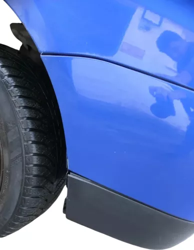 VW Lupo 6X Stoßstange vorne Frontstoßstange Stoßfänger blau LW5Z (201964)