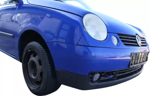 VW Lupo 6X Stoßstange vorne Frontstoßstange Stoßfänger blau LW5Z (201964)