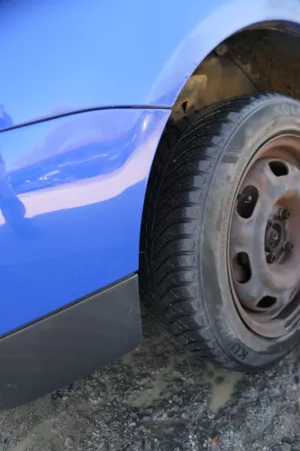 VW Lupo 6X Stoßstange vorne Frontstoßstange Stoßfänger blau LW5Z (201964)