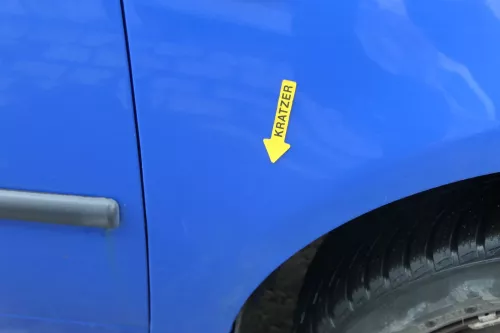 VW Lupo Kotflügel vorne rechts blau LW5Z (201968)