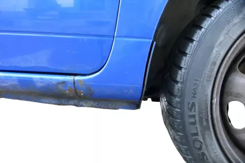VW Lupo Kotflügel vorne rechts blau LW5Z (201968)