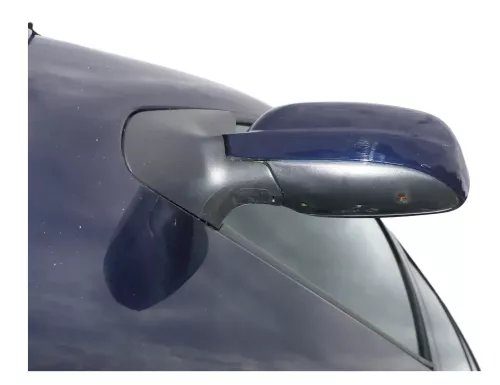 VW Golf 4 Bora elektrischer Spiegel vorne links Außenspiegel blau LC5H & Glas (201984)