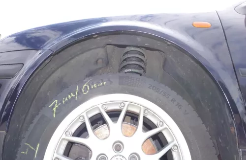 VW Golf 4 1J Kotflügel vorne links blau LB5N (201986)