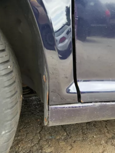 VW Golf 4 1J Kotflügel vorne links blau LB5N (201986)