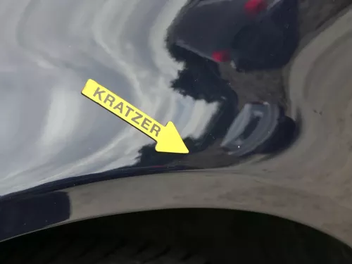 VW Golf 4 1J Kotflügel vorne links blau LB5N (201986)