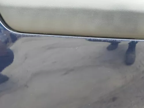 VW Golf 4 Limousine Stoßstange hinten Heckstoßstange Stoßfänger blau LC5H (201987)