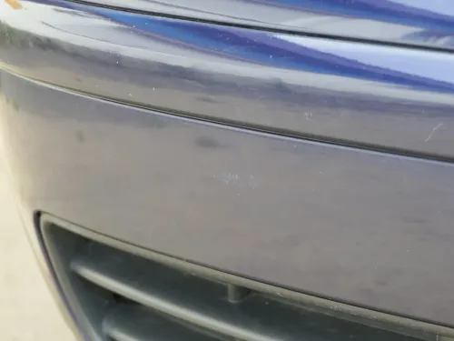 VW Polo 9N Stoßstange Frontstoßstange vorne blau LB5N (202005)