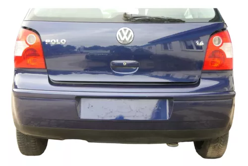 VW Polo 9N 9N3 Stoßstange Heckstoßstange hinten blau LB5N