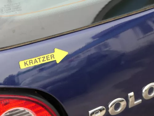 VW Polo 9N3 9N Heckklappe Kofferraumklappe Klappe blau LB5N ohne Anbauteile (202017)