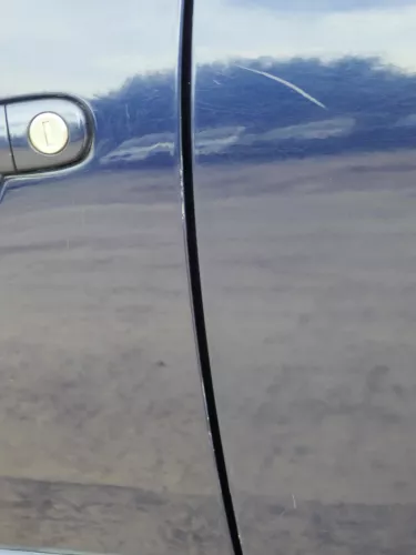 VW Polo 9N 9N3 Tür hinten links 4/5-Türer blau LB5N - ohne Anbauteile (202019)