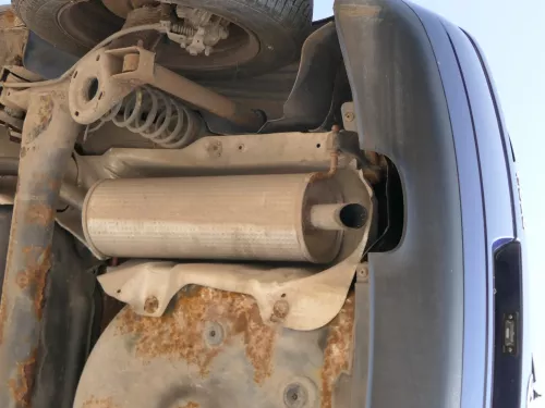 VW Polo 9N Ibiza 6L Auspuff Endschalldämpfer hinten 1,4 BKY BBY