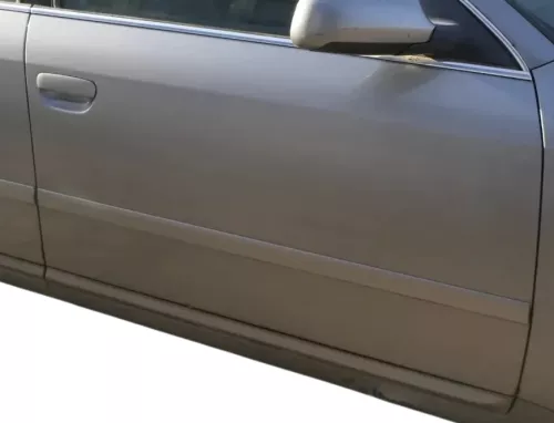 Audi A6 4B C5 Tür nur Türblatt vorne rechts Beifahrertür silber LY7W grau (202043)