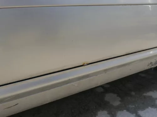 Audi A6 4B C5 Tür nur Türblatt vorne rechts Beifahrertür silber LY7W grau (202043)