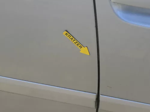 Audi A6 4B C5 Tür Türblatt hinten rechts nur Türblatt silber LY7W -ohneAnbauteil (202044)